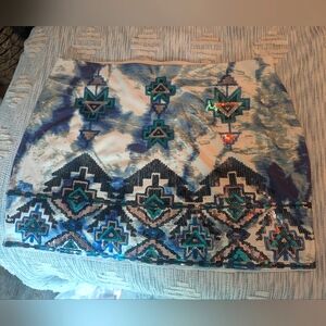 Express Sequin Skirt